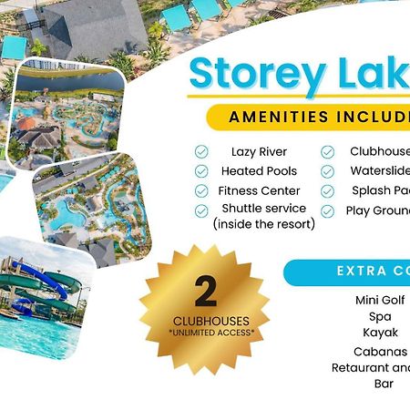 Terrific Thematic Lakeview 2B With 2 Clubhouses Kissimmee Extérieur photo